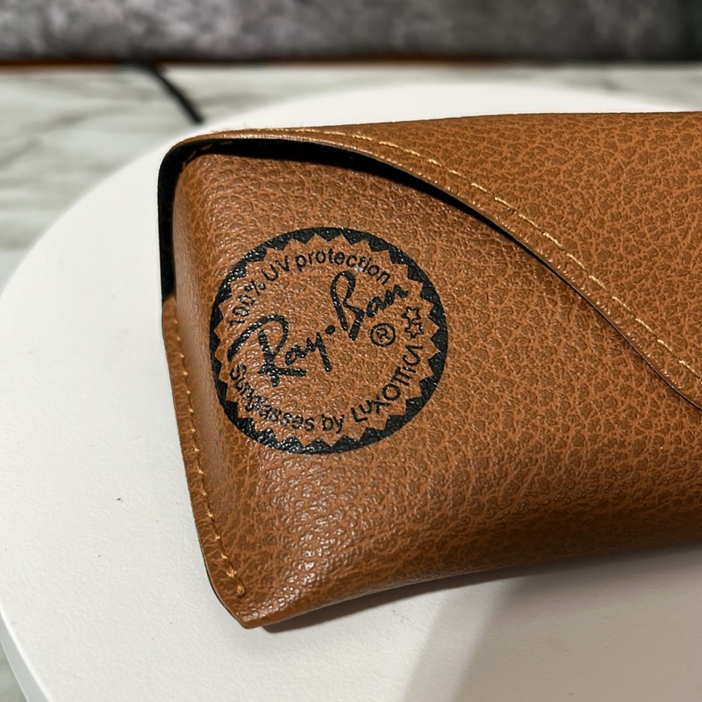 RAY-BAN AVIATOR GLASSES MADE IN ITALY 🇮🇹 Brand New. RETAIL IS $265. - Picture 15 of 17